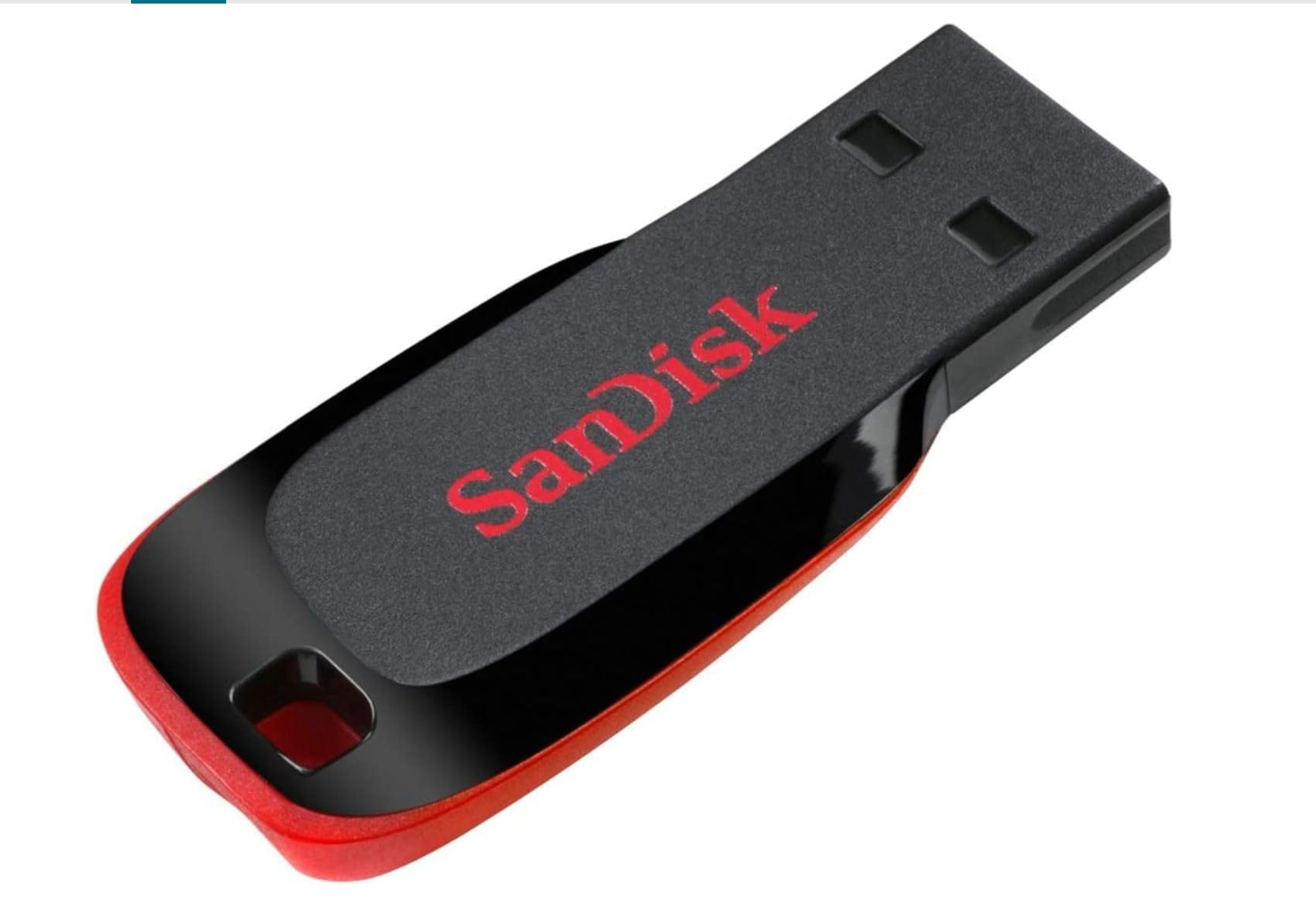 SanDisk 64 GB Cruzer Blade USB 2.0 Flash Drive - Black