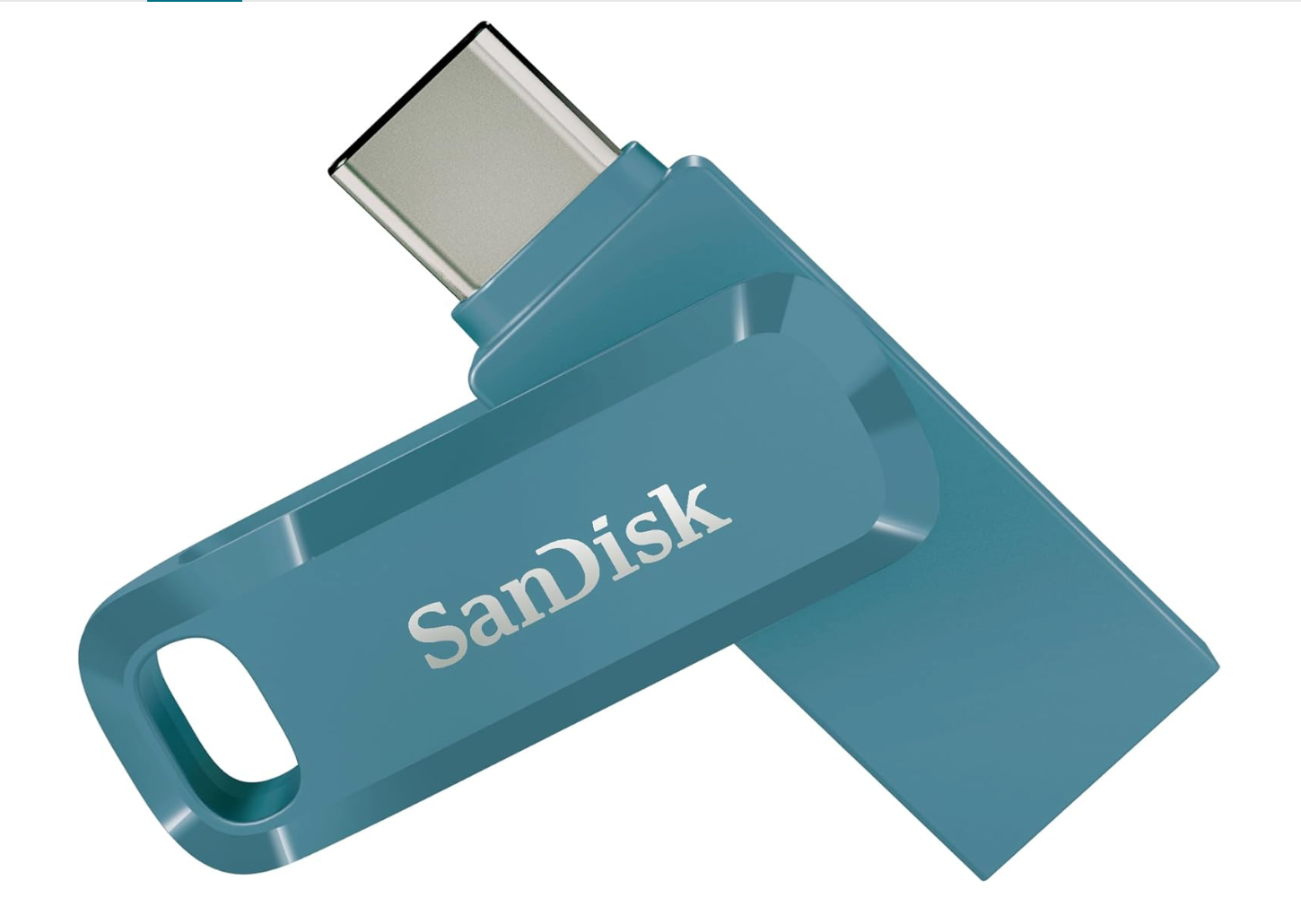 SANDISK Ultra Dual Drive Go, USB Type-C &Type-A Flash Drive 128GB (Memory stick up to 400MB/s, Reversible Type-C and Type-A connectors for Android Smartphone, Tablets and Mac) Navagio Bay